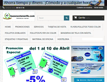 Tablet Screenshot of buzoneotenerife.com